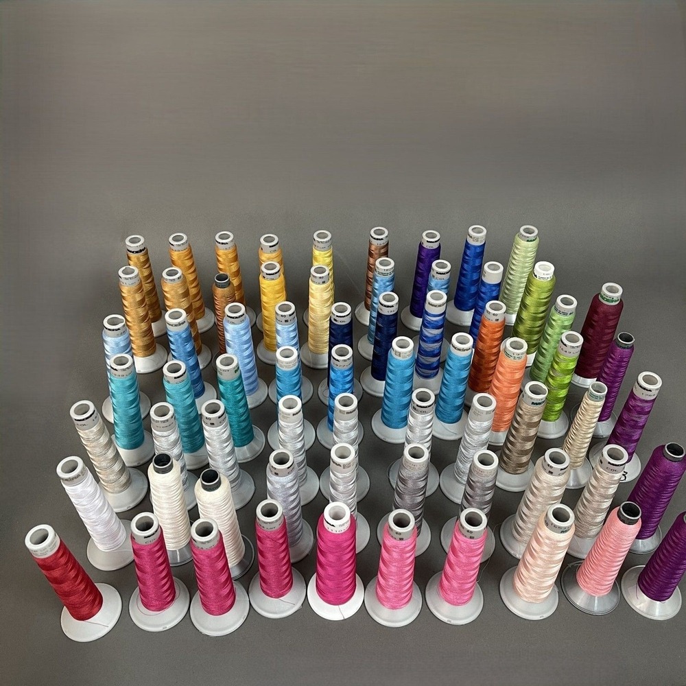 Madeira Thread 100% Polyester Polyneon Made in Germany Lot of 68